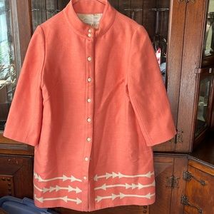 Lauren Moffatt large pink coat in very good condition